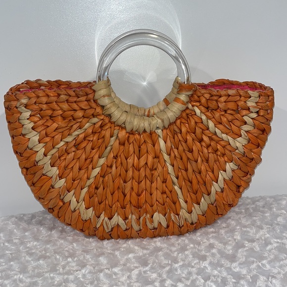 🎉HOST PICK🎉 kate spade RARE With A Twist Orange Slice Crafted Handbag - Picture 4 of 17